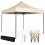 Automatic 3x3m Garden Event Tent, Beige, Height Adjustable 1