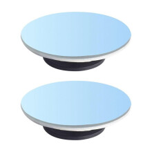 QenASHaing Runder Spiegel HD-Glas 360 drehbar