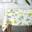 Polyesterový ubrus s citronovým potiskem 152 cm x 267 cm 1