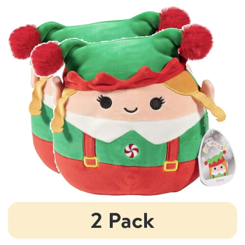 Squishmallows Emmy die Elfe, 20 cm, 2er-Pack