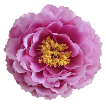 Violetti keinotekoinen pioni rintaneula – 5,1 x 5,1 cm