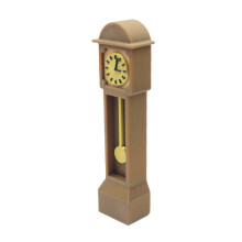 Figurine d’horloge miniature antique de grand-père pour le