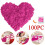 100 Artificial Burgundy Rose Petals Silk Decor 1