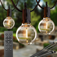 58ft LED-buitenverlichting met afstandsbediening – 25