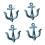 Marine Themed Iron Hanger Design Heavy Duty Solution For-Blue 1