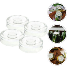 Homoyoyo glazen fermentatiedeksels met brede opening (4 stuks)