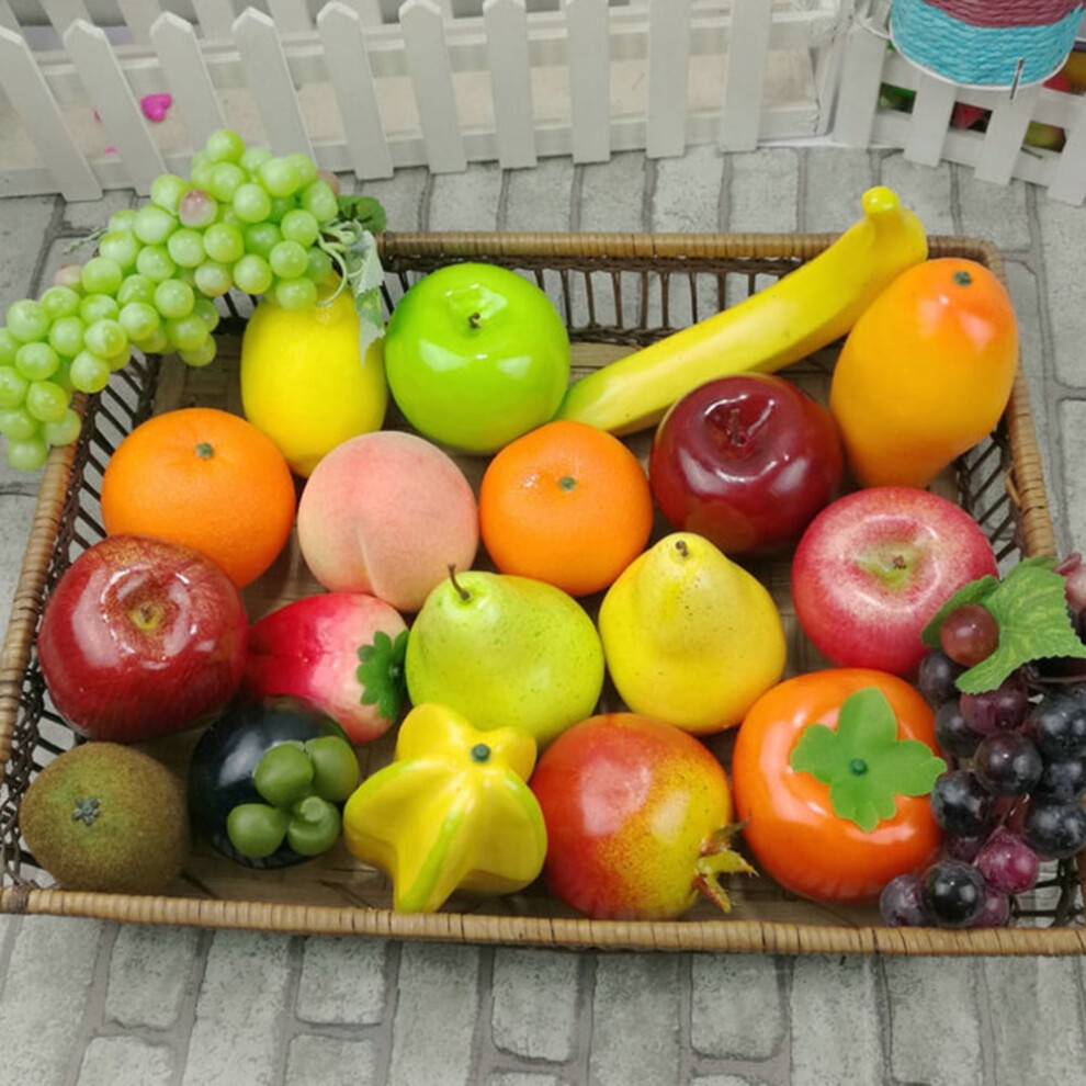Artificial Fruit Decor Set – Lifelike Foam & PVC
