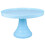 Suporte para bolo de sobremesa azul claro com pé 1