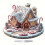 Βάση για κέικ Gingerbread House – Χριστουγεννιάτικη διακόσμηση 3 επιπέδων 1