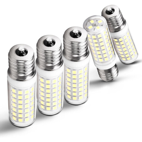Bec LED E17 6W 6000K 700lm, pachet de 5
