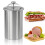 Fleischpresse aus Edelstahl mit Thermometer 1