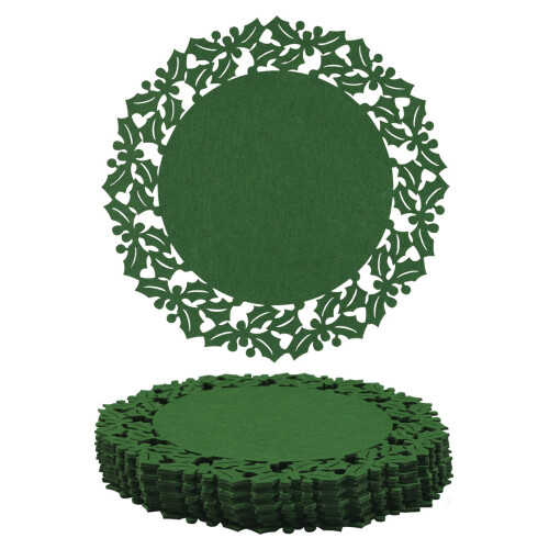 13 Inch Round Polyester Placemats (Set of 1)