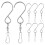 8Pcs Silver Swivel Hooks for Wind Spinner and Patio Hanging 1