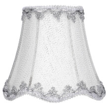 Abat-jour en tissu Ă pince pour lampe de table style minimaliste