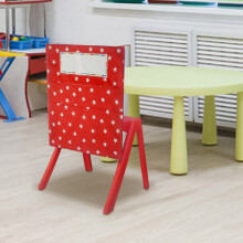 Aufbewahrungstasche an der Stuhllehne – Rot, Polyester, 1 Stück