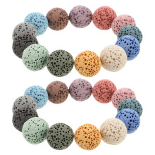 26Pcs Portable Volcanic Stone Essential Oil Passive Diffuser for Decor