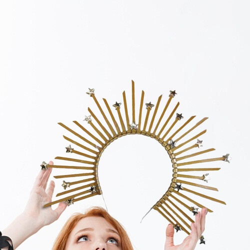 Αξεσουάρ Κεφαλής Halo Crown για Γυναικεία – 23x30εκ.