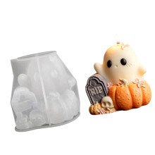 High Temperatures Resistant Pumpkin Specters Mould Candle