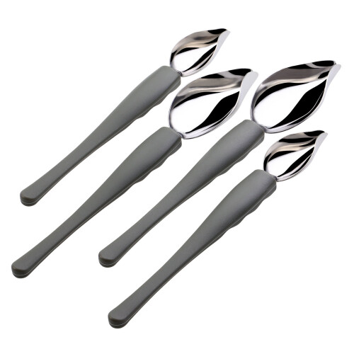 Cabilock Edelstahl-Dekorierlöffel-Set, 4-teilig