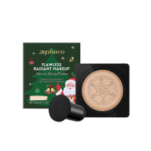 Zephoco Ivory White Radiance Cushion Cream, Natural Long-Lasting Makeup, Not Easy To Smudge, Lightweight Velvet Texture, Adheres Well And Provides Cov