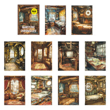 Historical Swabbie Stimulated Decorative Sheets-1 cabin Xiju