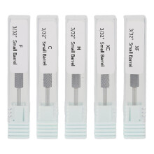 5pcs Nail Drill Bits Set Tungsten Carbide Manicure Drill Bits Electric Nail Polish Grinder Accessory