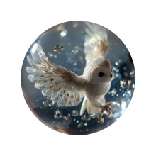 Handmade Glass Marble Safe Glass Orbs For Children Decorative-B
