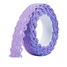 Buntes selbstklebendes Spitzenband, 1,7 m, Spitzenband,-Lila