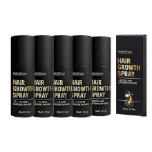 (5) 1-5x Hair Growth Spray with Biotin & Caffeine - Fast-Acting Hair Regrowth Treatment for Thinning Hair in Men & Women