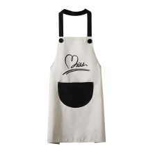 Tablier de cuisine ajustable avec grandes poches, une pièce