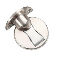 (silver) 2025 Door Stopper, Invisible Magnetic Door Stop, Stainless Steel Floor Magnetic Door Catch Door Holder