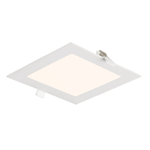 Painel LED Slim Quadrado de 6 polegadas, 800lm, 50W, CCT selecionável