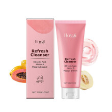 Limited time!!Hoygi Refreshing Facial Cleanser - Gentle Cleansing, Balances And Refines Pores, Moisturizing And Non-Greasy Facial Cleanser
