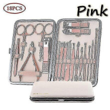 18-pcs Tool Set Stainless Steel Nail Clippers Manicure Set Pedicure