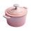 0.9 Quart 14cm Enameled Iron Dutch Oven for Baking-pink 1
