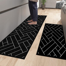Jogo de Tapetes de Cozinha Antiderrapantes (2 peças): 50x80cm e 50x160cm