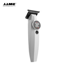 (white) Sculpting Shears for Oily Hair | Professional Bald Head Trimmer | Hair Trimmer | Rechargeable