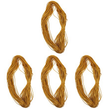 Portable Golden Elastic Cord for DIY Gift Wrapping & Lanyard