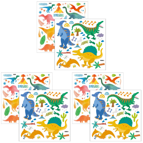 DIY Dinosaur Muurdecal Reflecterend Home Accessoire Multikleur