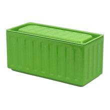 Authentieke kleine verzendcontainerreplica's opbergdoos-Groente
