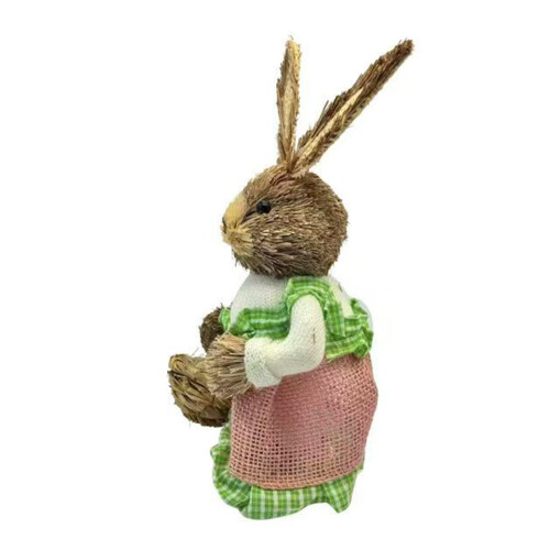 Osterhasen-Figur, Ornament für Tisch, Kaminsims, Regale,-33cm