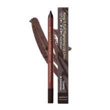 Zephoco Deep Brown Plumping Lip Liner  Versatile, Natural, Long-Lasting Color That Defines The Lip Contour Without Smudging.