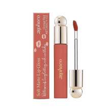 Zephoco Silky Light Mist Lip Gloss (Orange-Red) Moisturizes The Lips And Naturally Brightens Them. It's A Versatile Lip Gloss for Daily Use