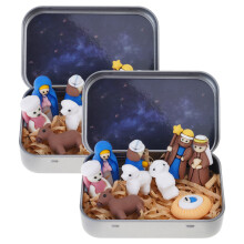 Portable Mini Christmas Nativity- B