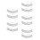 10Pcs Silver Layered Anklet with Bells Tassel Chain for Beach Dance 1