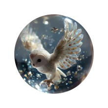 Artisanal Glass Orbs Timelessly Home Accent For Creative Gift-B
