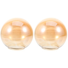 2Pcs Light Globe Lamp Shades for Pendant Chandelier Decor