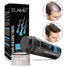 (Black) Hair Building Fibers Spray,natural Keratin Hair Strengthening Fibers,hair Loss Concealer For Men & Women