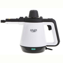 Käsikäyttöinen Monikäyttöinen Höyrypuhdistin Paine Höyryvirta 44g/m Adler AD7038 2000W Valkoinen/Musta