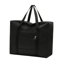 Foldable Travel Toted With Multiple Pockets For-Black m
